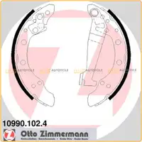 ZIMMERMANN Bremsbacken Satz f&uuml;r Audi 100 80 90 Coupe VW Passat (32 32B 33)