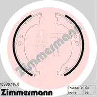 ZIMMERMANN Bremsbacken Satz Citroen Jumper f&uuml;r Fiat Ducato Peugeot Boxer