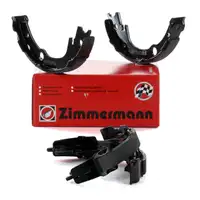 ZIMMERMANN Bremsbacken f&uuml;r Toyota Avensis T25 Celica Corolla Prius Yaris Verso