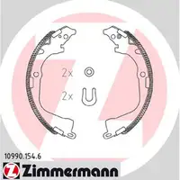 ZIMMERMANN Bremsbacken Satz f&uuml;r VW AMAROK PR-2E3 ab 09.2010 hinten 2H0698525