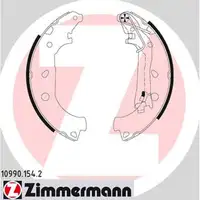 ZIMMERMANN Bremsbacken Citroen Nemo f&uuml;r Fiat Fiorino Qubo Peugeot Bipper HDi