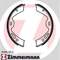 ZIMMERMANN Bremsbacken Satz f&uuml;r PORSCHE 991 718 BOXSTER CAYMAN 981 982 PANAMERA