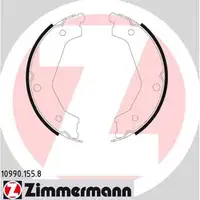 ZIMMERMANN Bremsbacken Satz f&uuml;r Kia Sorento I (JC) 3.3V6 / 4WD 2.5CRDi
