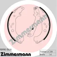 ZIMMERMANN Bremsbacken Satz f&uuml;r FORD FOCUS II MK2 1.4 80 PS hinten