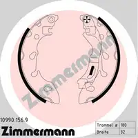 ZIMMERMANN Bremsbacken f&uuml;r FIAT 500 / C (312) PANDA (169) FORD KA (RU8) hinten