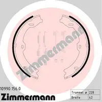 ZIMMERMANN Bremsbacken Satz Mercedes S-Klasse W221 ab 10.2005
