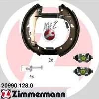 ZIMMERMANN Bremsbacken + Radbremszylinder f&uuml;r Toyota Avensis (T22) bis 09.2000