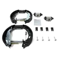 ZIMMERMANN Bremsscheiben + Bel&auml;ge + Trommeln + Backen FORD FIESTA 6 vorne hinten