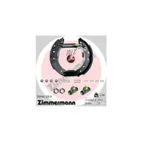 ZIMMERMANN Bremsbacken + Radbremszylinder Satz Logan Sandero Clio Thalia Twingo