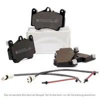ZIMMERMANN Bremsbel&auml;ge + Wako f&uuml;r PORSCHE CAYENNE (9PA) TOUAREG (7L) hinten