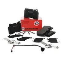 ZIMMERMANN Bremsbel&auml;ge + Wako AUDI RS3 (8P) TTRS (8J) SEAT LEON Cupra (5F) vorne