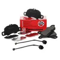 ZIMMERMANN Bremsbel&auml;ge + Wako f&uuml;r PORSCHE BOXSTER CAYMAN (981) 2.7 3.4 vorne