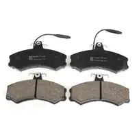 ZIMMERMANN Bremsbel&auml;ge Bremsbelagsatz + Wako Alfa Citroen f&uuml;r Fiat Peugeot vorne