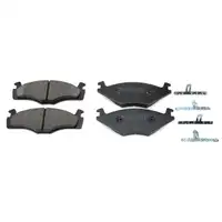 ZIMMERMANN Bremsen SPORT Bremsscheiben + Bel&auml;ge f&uuml;r VW Golf 1 2 Jetta Polo vorne