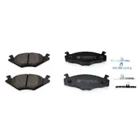 ZIMMERMANN Bremsen Kit SPORT Bremsscheiben + Bel&auml;ge f&uuml;r Seat Ibiza VW Polo vorne