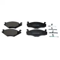 ZIMMERMANN Bremsscheiben + Bel&auml;ge SEAT IBIZA 2 VW GOLF 2 JETTA 2 PASSAT 3B vorne