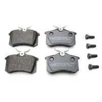 ZIMMERMANN Bremsscheiben + Bel&auml;ge SEAT Arosa Ibiza 2 VW Lupo Polo 6N2 hinten
