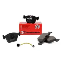 ZIMMERMANN Bremsbel&auml;ge Bremskl&ouml;tze + Wako f&uuml;r BMW E36 M3 E34 E32 Z3 E36 Z3M vorne