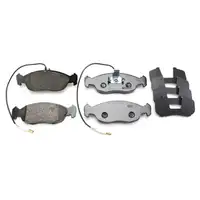 ZIMMERMANN Bremsbel&auml;ge Bremsbelagsatz + Wako f&uuml;r Peugeot 306 bis 04.1997 vorne
