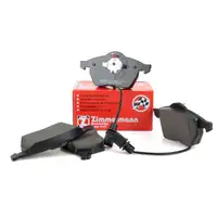 ZIMMERMANN Bremsbel&auml;ge Bremskl&ouml;tze + Wako f&uuml;r Audi A6 (C5) 1LB/1LE/1LT/1LF vorne