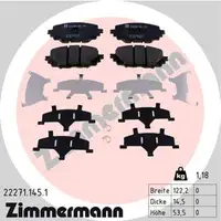 ZIMMERMANN Bremsscheiben + Bremsbel&auml;ge MAZDA MX-5 IV (ND) 1.5 131/132 PS vorne