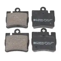 ZIMMERMANN Bremsbel&auml;ge + Wako MERCEDES S-KLASSE W220 S600 C215 Cl500-600 hinten