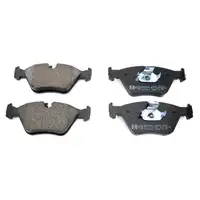 ZIMMERMANN Bremsen Kit Bremsscheiben + Bremsbel&auml;ge + Wako f&uuml;r BMW X3 E83 vorne