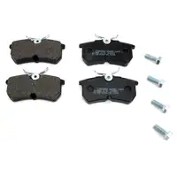 ZIMMERMANN Bremsscheiben + Bel&auml;ge FORD FOCUS I 1.4-2.0 16V 1.8 D vorne + hinten