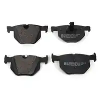 ZIMMERMANN Bremsbel&auml;ge Bremsbelagsatz f&uuml;r BMW X5 E70 F15 X6 E71 E72 F16 hinten