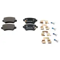 ZIMMERMANN Bremsbel&auml;ge Bremskl&ouml;tze f&uuml;r Opel Astra G H Combo Meriva Zafira hinten