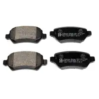 ZIMMERMANN Bremsscheiben + Bel&auml;ge OPEL ASTRA H MERIVA B ZAFIRA B vorne + hinten