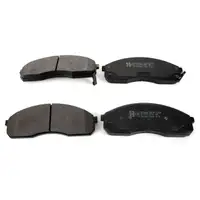 ZIMMERMANN Bremsbel&auml;ge Bremsbelagsatz f&uuml;r Kia Carnival II bis 01.2004 vorne