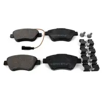 ZIMMERMANN Bremsscheiben + Bel&auml;ge + Wako ALFA ROMEO CITROEN FIAT PEUGEOT vorne