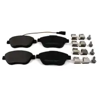 Zimmermann SPORT Bremsscheiben Bel&auml;ge Wako ABARTH 500 FIAT BRAVO II STILO vorne