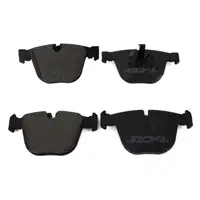 ZIMMERMANN Bremsbel&auml;ge Bremskl&ouml;tze + Wako f&uuml;r BMW 5er F11 550i M550dxDrive hinten