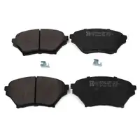 ZIMMERMANN Bremsbel&auml;ge Bremsbelagsatz f&uuml;r Mazda MX-5 II (NB) III (NC) vorne