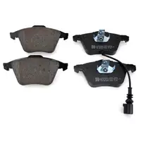 Zimmermann SPORT Bremsscheiben + Bel&auml;ge AUDI A3 S3 3.2 V6 VW GOLF V R32 vorne