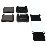 ZIMMERMANN Bremsbel&auml;ge + Wako MERCEDES W203 S203 CL203 C209 A209 R171 vorne