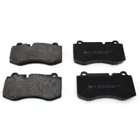 ZIMMERMANN Bremsen Kit Bremsscheiben + Bel&auml;ge + Wako Mercedes W211 W221 vorne