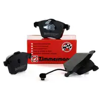 ZIMMERMANN Bremsbel&auml;ge + Wako AUDI S3 (8P) TTS (8J) SEAT VW GOLF 6 GTI / R vorne