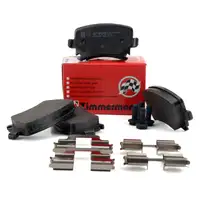 ZIMMERMANN Bremsbel&auml;ge f&uuml;r AUDI A3 A4 A6 TT SEAT SKODA VW GOLF 5 6 PASSAT hinten