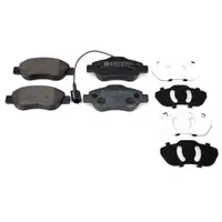 ZIMMERMANN Bremsbel&auml;ge Bremskl&ouml;tze + Wako f&uuml;r Fiat 500 (312) Ford KA (RU8) vorne