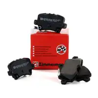 ZIMMERMANN Bremsbel&auml;ge Bremsbelagsatz Bremskl&ouml;tze f&uuml;r Honda Civic VIII IX hinten