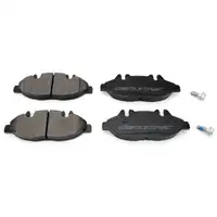 ZIMMERMANN Bremsbel&auml;ge + Wako MERCEDES VIANO VITO W639 bis Fgst. 342257 vorne