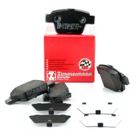 ZIMMERMANN Bremsbel&auml;ge Bremsbelagsatz Citroen C4 f&uuml;r Peugeot 206 207 307 hinten