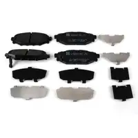 Bremsbel&auml;ge SUBARU BRZ Forester Impreza Legacy Outback XV Toyota GT 86 15 Zoll hinten