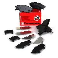 Bremsbel&auml;ge SUBARU BRZ Forester Impreza Legacy Outback XV Toyota GT 86 15 Zoll hinten