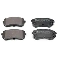 ZIMMERMANN Bremsscheiben + Bel&auml;ge HYUNDAI i10 (PA) KIA PICANTO (SA) (TA) hinten