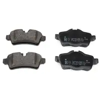 ZIMMERMANN Bremsscheiben + Bel&auml;ge Wako MINI R56 R57 R55 R58 ONE / COOPER hinten