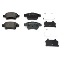 ZIMMERMANN Bremsscheiben + Bel&auml;ge FIAT GRANDE PUNTO / PUNTO EVO 199 vorne hinten